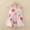 JF Pink Fruits Printed Frock FD6084B